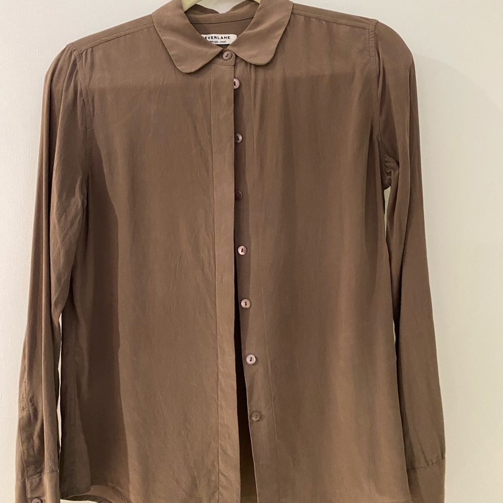 Everlane silk top small